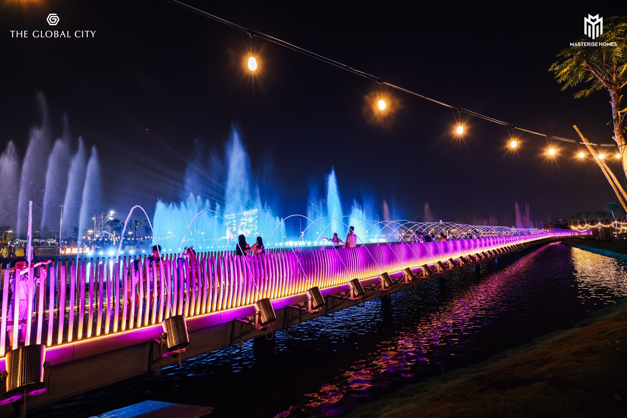 TIỆN ÍCH NHẠC NƯỚC THE GLOBAL CITY