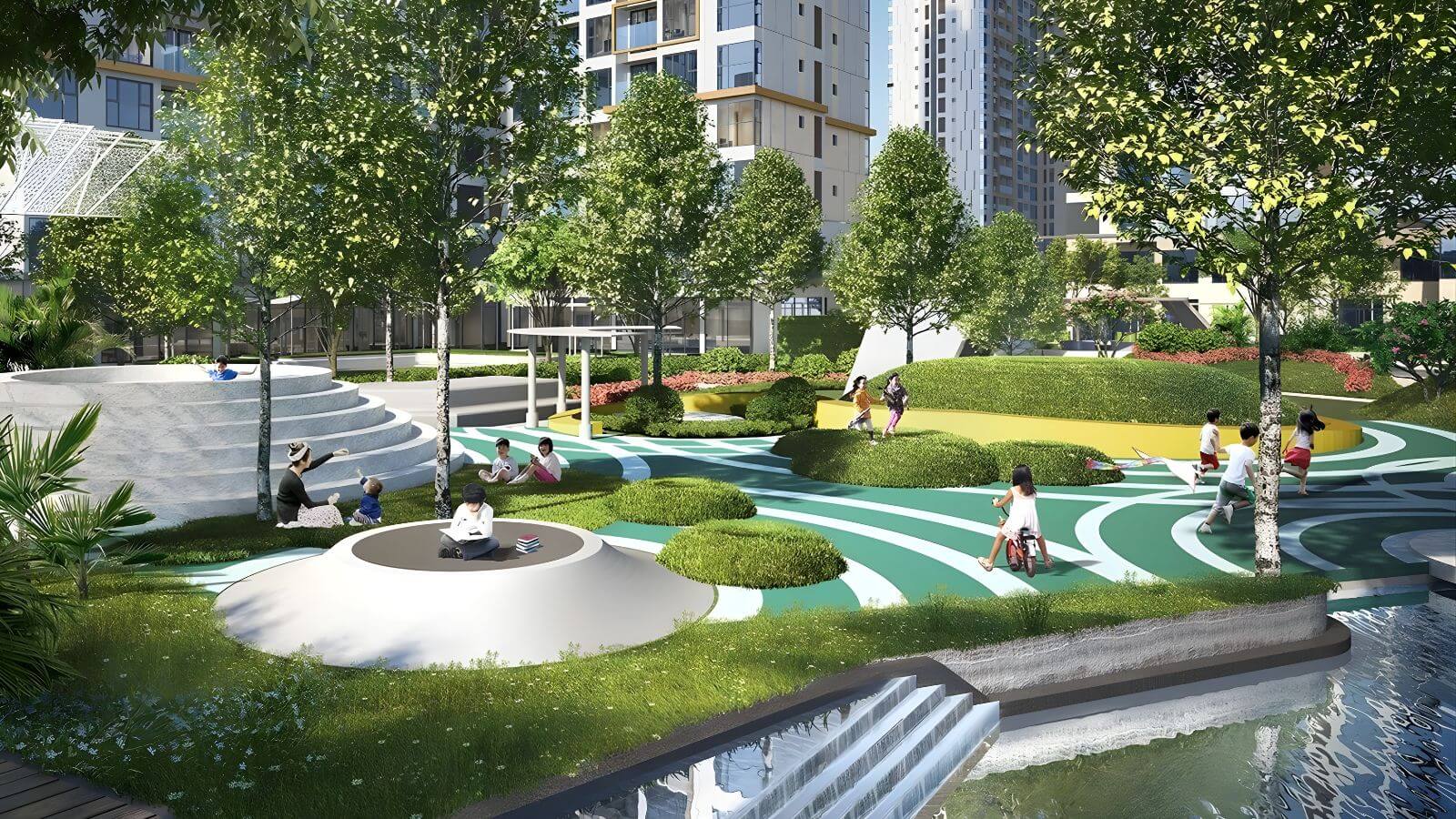 Tiện ích công viên The Global City
