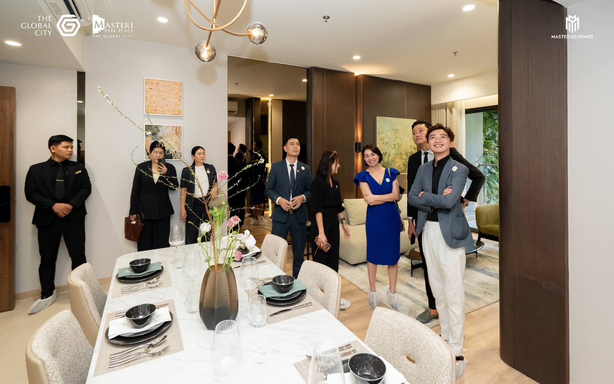 KHAI TRƯƠNG NHÀ MẪU MASTERI PARK PLACE