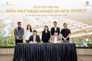 MASTERISE HOMES CHÍNH THỨC HỢP TÁC CÙNG NEW SPORTS