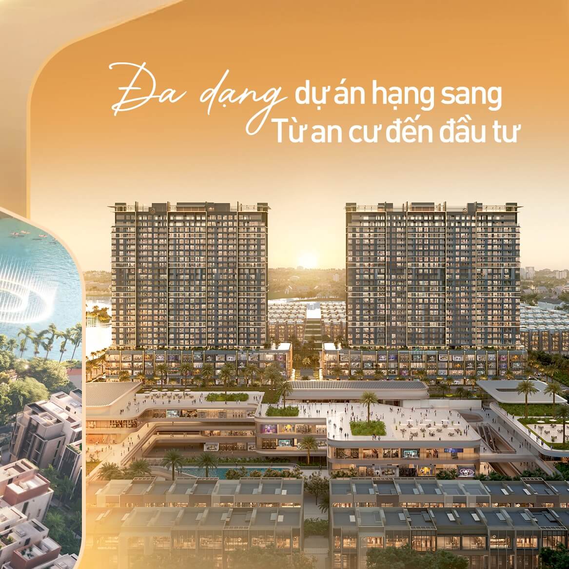 THE GLOBAL CITY ĐA DẠNG DỰ ÁN