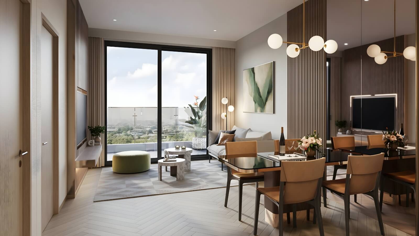 THIẾT KẾ NỘI THẤT CĂN HỘ LUMIERE MIDTOWN