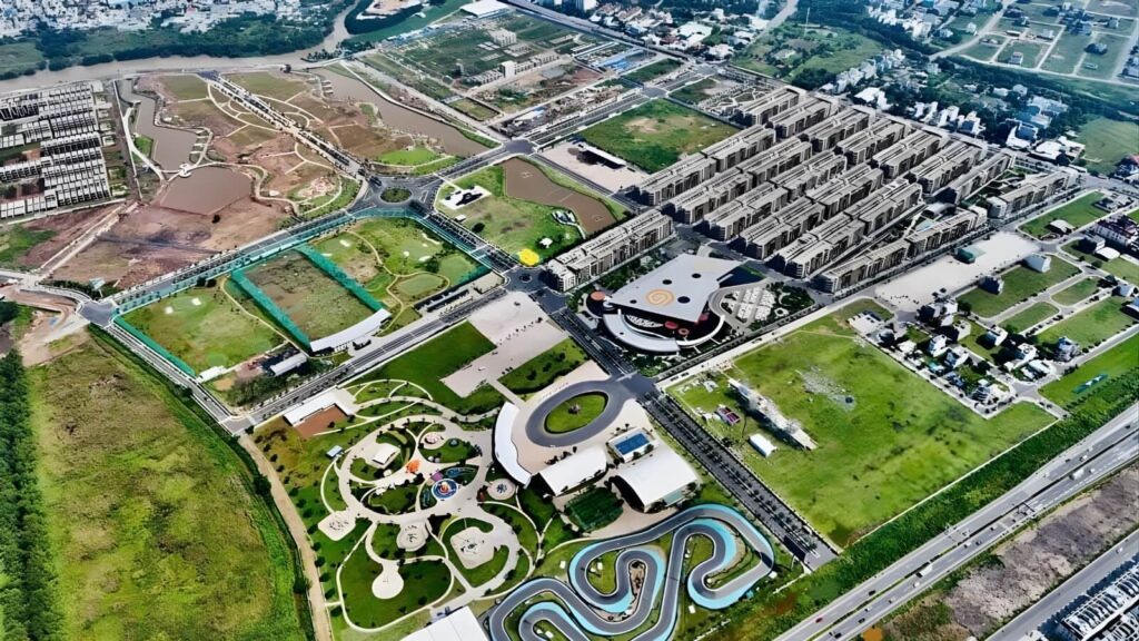 TIẾN ĐỘ XÂY DỰNG THE GLOBAL CITY