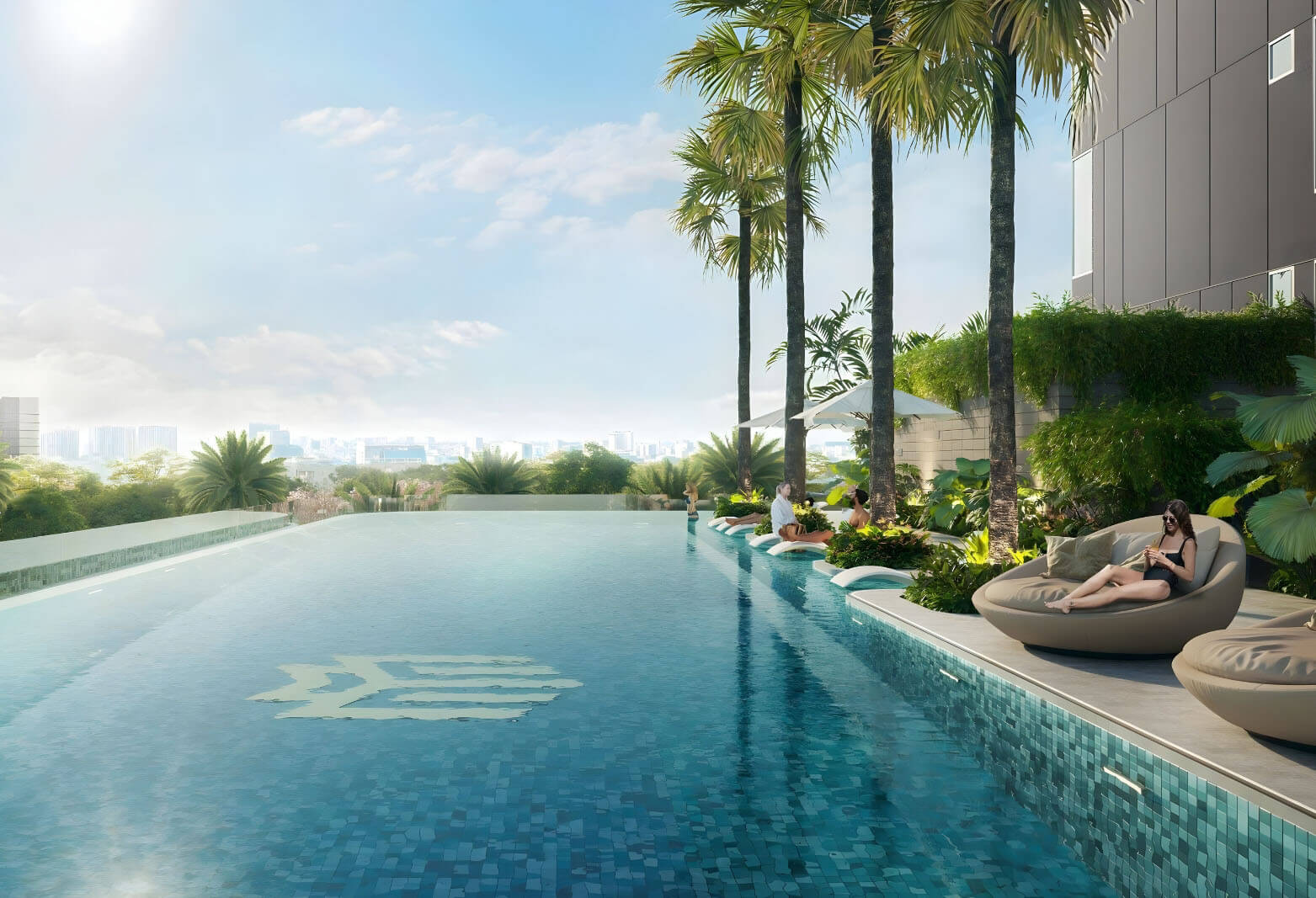 TIỆN ÍCH HỒ BƠI LUMIERE MIDTOWN