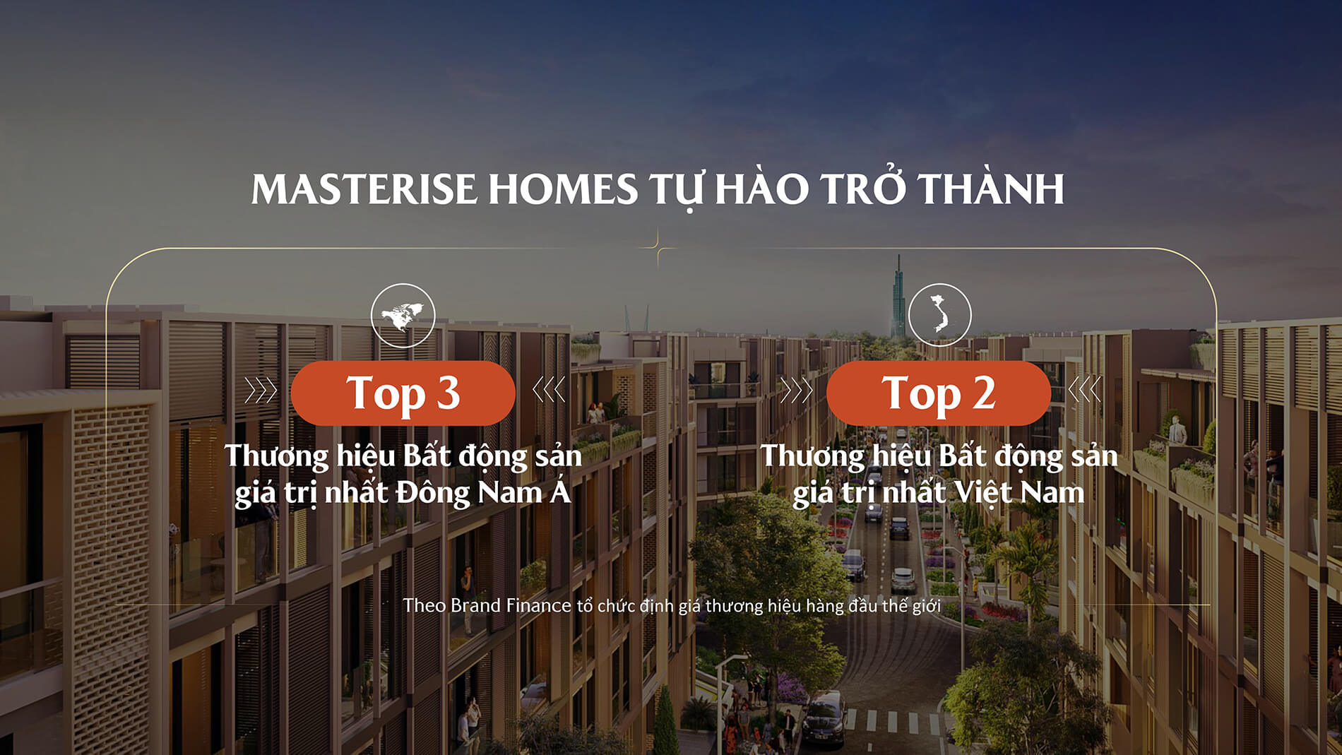 MASTERISE HOMES TOP 2 THƯƠNG HIỆU BẤT ĐỘNG SẢN