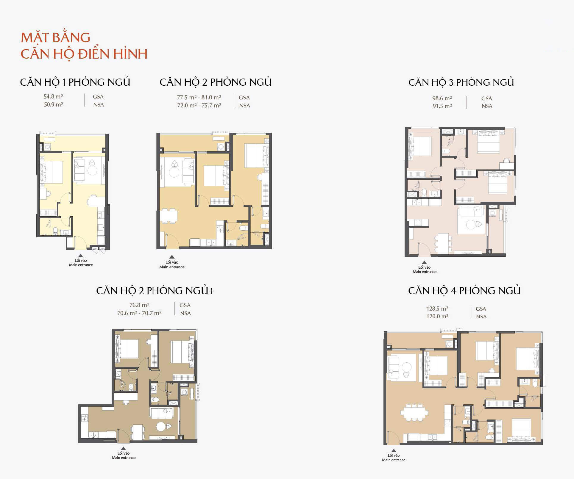 MẶT BẰNG ĐIỂN HÌNH CĂN HỘ THE GLOBAL CITY