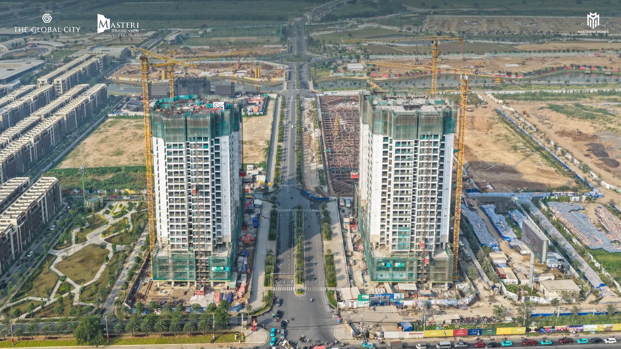 Cất nóc Masteri Grand View