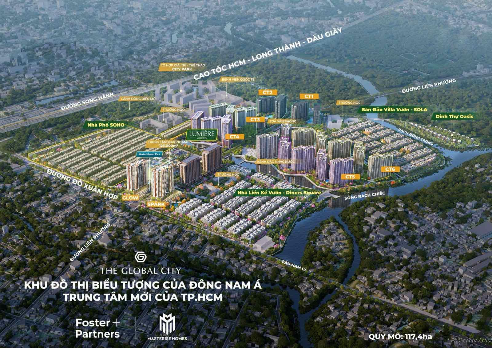 MẶT BẰNG THE GLOBAL CITY